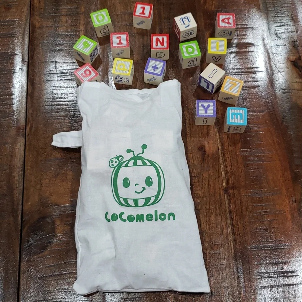 Cocomelon bag of ABC blocks